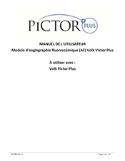 Volk Pictor Plus VP2FA Manuel De L'utilisateur