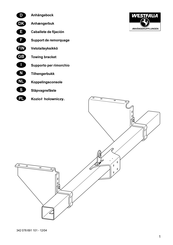 Westfalia 342 076 Instructions De Montage Et D'emploi