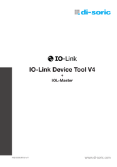 Di-soric IO-Link Device Tool V4 Mode D'emploi