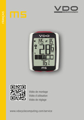 VDO Cyclecomputing M5 Mode D'emploi