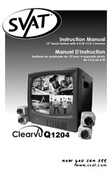 SVAT Clearvu Q1204 Manuel D'instruction