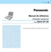 Panasonic CF-30 Série Manuel De Référence