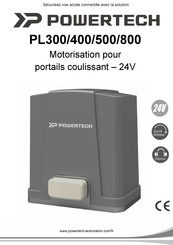 PowerTech PL800 Mode D'emploi