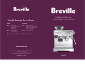 Breville Barista Express BES870XL Livret D'instructions