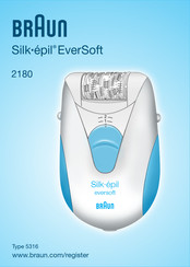 Braun Silk'epil EverSoft 2180 Mode D'emploi