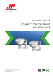 SPX Johnson Pump AquaT Marine Toilet Manuel D'utilisation