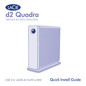 LaCie d2 Quadra Guide D'installation Rapide
