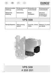 Dungs VPS 508 Notice D'utilisation