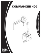 Pride COMMANDER 400 Manuel De L'utilisateur