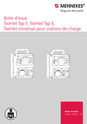 Mennekes TwInlet F Mode D'emploi