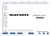 Marantz PM6005 Manuel De L'utilisateur