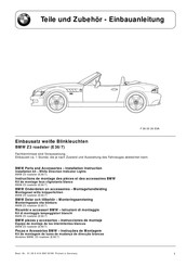 BMW F 36 00 30 EVA Instructions De Montage