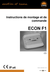 EOS ECON F1 Instructions De Montage