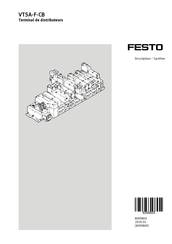 Festo VTSA-F-CB Traduction De La Notice Originale