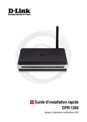 D-Link DPR-1260 Guide D'installation Rapide