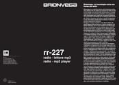 BRIONVEGA rr-227 Mode D'emploi