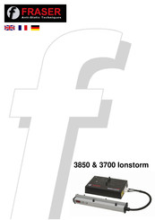 Fraser 3700 Ionstorm Instructions D'utilisation