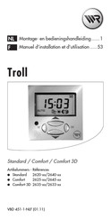 WR Troll Comfort-3D Manuel D'installation Et D'utilisation