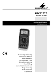 Monacor DMT-2570 Mode D'emploi
