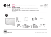 LG 49LW540S Guide De Configuration Rapide