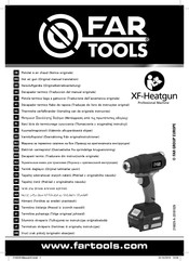 Far Tools XF-Heatgun Notice Originale