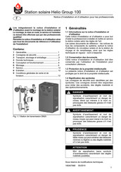 ACV Helio Group 100 Notice D'installation Et D'utilisation