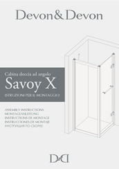 Devon & Devon Savoy X Instructions De Montage