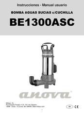 Anova BE1300ASC Manuel D'instructions