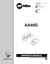 Miller AA40G Manuel Du Propriétaire
