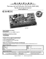 Paradox Digiplex DGP-848 Guide De Programmation