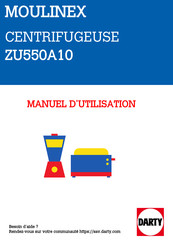 Moulinex ZU550A10 Manuel D'utilisation