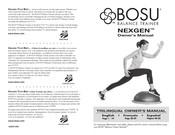 BOSU NEXGEN Mode D'emploi