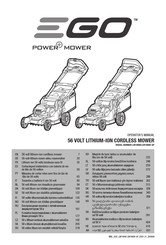 EGO Power+ Mower LM1900E-SP Manuel D'utilisation
