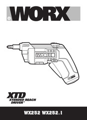 Worx WX252 Mode D'emploi
