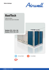Airwell RoofTech RTCL 160 Notice Technique