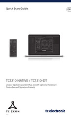 TC Electronic TC1210 NATIVE Guide Rapide