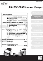 Fujitsu fi-6230 Instructions Préliminaires