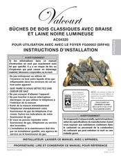 Valcourt AC04320 Instructions D'installation