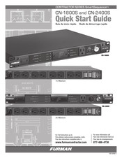 Furman SmartSequencer Contractor Série Guide De Démarrage Rapide