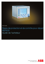 ABB Relion REF630 Guide De L'acheteur
