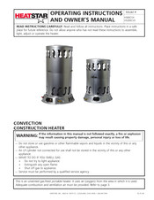 HeatStar HS80CVX Guide D'utilisation Et Manuel Du Propriétaire