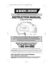 Black & Decker ASI300 Manuel D'instructions
