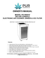 PUR PD-890AIV Manuel D'utilisation