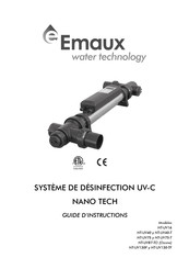 emaux NANO TECH NT-UV87-TO Guide D'instructions