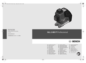 Bosch GLL 2-80 P Professional Notice Originale