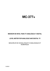 Promax MC-377+ Manuel D'utilisation