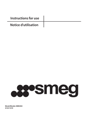 Smeg SIMU524 Notice D'utilisation