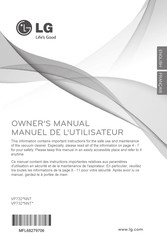 LG VP732NNT Série Manuel De L'utilisateur