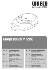 Dometic GROUP WAECO MagicTouch MT200 Instructions De Montage Et De Service