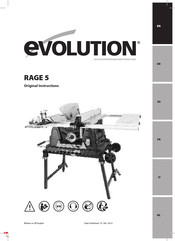 Evolution RAGE 5 Instructions D'origine